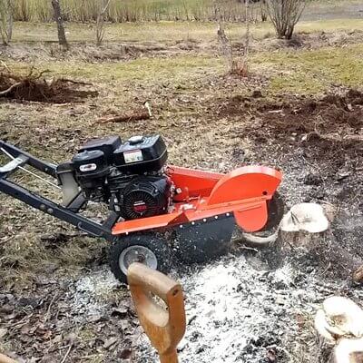 Tree Stump Grinder Hire Castle-Cary