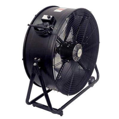 110v Portable Drum Fan Hire | National Tool Hire Shops